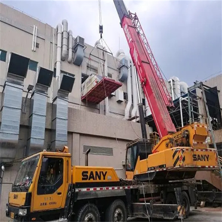 潜山租赁大型汽车吊，助力工程项目高效进行