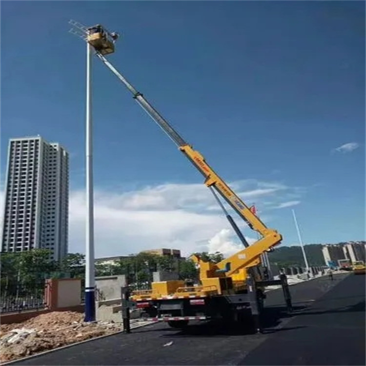 潜山维修路灯的曲臂升降车出租