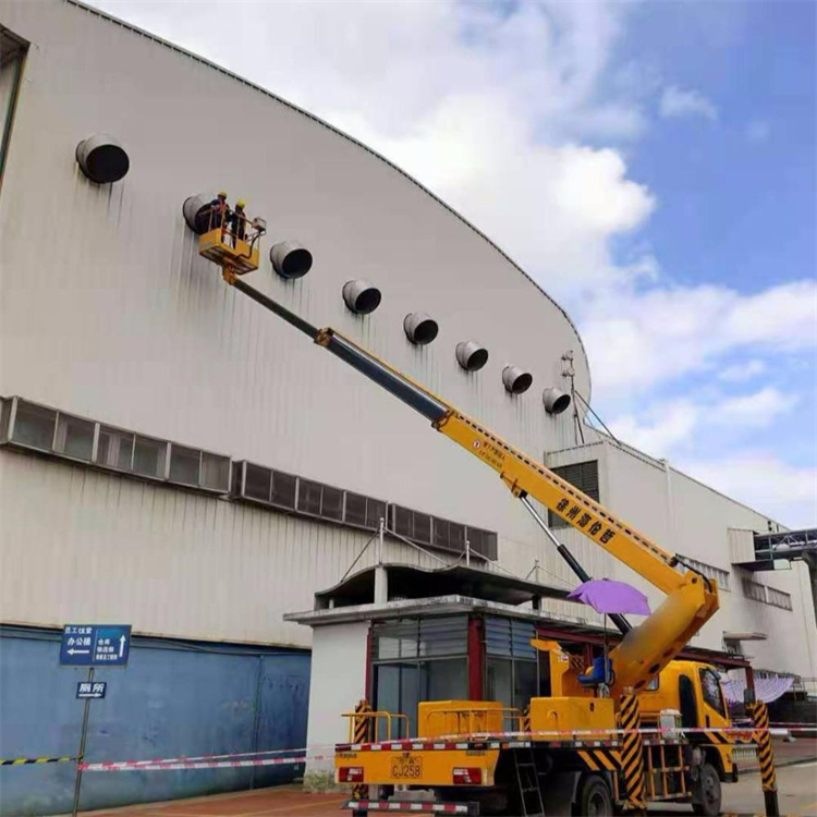 潜山高空作业车出租服务：专业广告牌安装解决方案